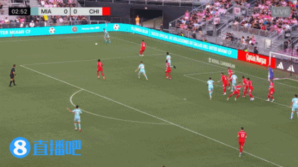 半场结束——迈阿密国际1-0芝加哥火焰 泰勒助攻罗哈斯闪击 