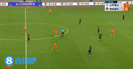 半场结束-泰山暂1-1海牛 李源一进球并向球迷道歉 卡扎助攻迭戈扳平比分 