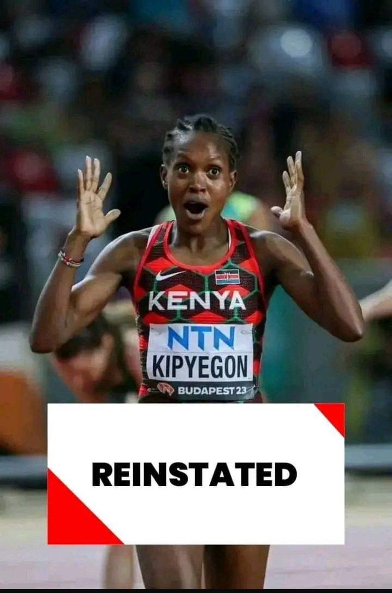 🥈女子5000米肯尼亚选手推搡对手被取消成绩 上诉成功后银牌失而复得